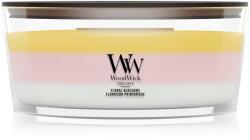 WoodWick Trilogy Floral Blossoms lumânare parfumată cu fitil din lemn 453.6 g