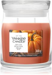 Yankee Candle Spiced Pumpkin lumânare parfumată 368 g