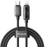 Mcdodo CA-2630 USB-C Lightning kábel, 36W, LED kijelző, 1.2m CA-2630