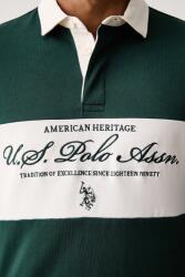 U. S. Polo Assn U. S. Polo Assn. суичър мъжки от памук PREMIUM EMBROIDERY GRAPHIC RUGBY (MUP4075) - answear - 146,49 лв