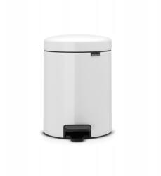 Brabantia NewIcon szemetes, fehér, 5L, rozsdamentes acél, műanyag, 30x27x22cm (GUIVUPFZ)