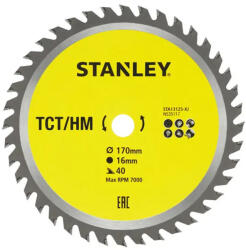STANLEY körfűrészlap 170x16mm, 40 fog (STA13125-XJ)