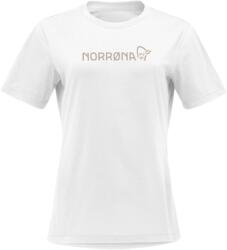 Norrona /29 Cotton Norrøna Viking T-shirt női póló S / fehér