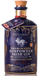 Drumshanbo Gunpowder Dragon Edition gin kerámia dekanterben 0, 7L 43% - spiritall
