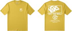 Vans Stacked Hi SS Tee férfi póló M / sárga