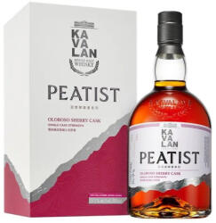 Kavalan Peatist Ex-Sherry Cask whisky (0, 7L / 57, 8%) - goodspirit
