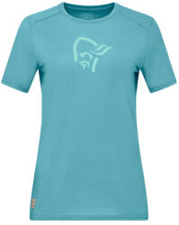 Norrona femund equaliser merino T-shirt női póló S / világoskék