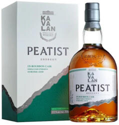 Kavalan Peatist Ex-Bourbon Cask whisky (0, 7L / 54%) - goodspirit