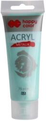 Happy Color Culoare acrilica 75ml, menta sidefata metalizata, Happy Color HA73700075-051
