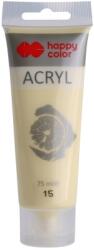 Happy Color Culoare acrilica 75ml, galben deschis lime, Happy Color HA73700075-15