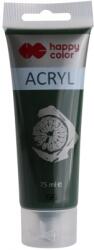 Happy Color Culoare acrilica 75ml, verde masline inchis, Happy Color HA73700075-56