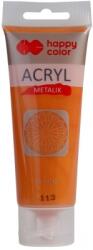 Happy Color Culoare acrilica 75 ml, auriu miere metalic, Happy Color HA73700075-113