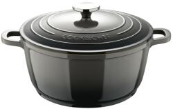 Bergner Oala Bergner Excalibur Grey 28 cm cu Capac, Aluminiu Topit, Culoare Gri (15712754)