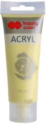 Happy Color Culoare acrilica 75ml, galben pastel, Happy Color HA73700075-105