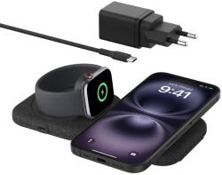 Belkin Statie de incarcare wireless Belkin BoostCharge Pro 2-in-1, 15W, MagSafe, compacta (74716841)