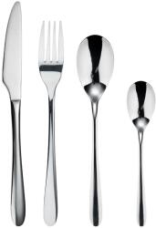 Bergner Set Tacamuri BERGNER PRAGA - 16 piese din inox, finisaj elegant negru, pentru 4 persoane (25238849) Tacam