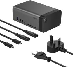 Belkin Statia de andocare Belkin USB-C 11-in-1 Pro GaN, 150 W, suport pentru 3 monitoare (6173988)