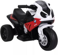 HomCom Elektromos Motorkerékpár gyerekeknek BMW S1000RR 6V fényszóróval és zenével, 2, 5 km/h, piros