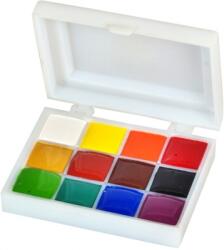  Acuarele 12 culori Pictor, set 48 bucati PCKACUPIC