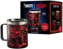 Bialetti Cana termica Bialetti Stranger Things, 420 ml, cu efect de lumina, rosie (74745947)