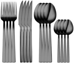 Bergner Set Tacamuri Bergner Sofia BG - 16 piese din inox, finisaj argintiu (6201201) Tacam