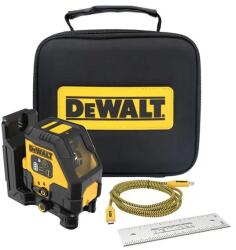 DEWALT Laser cruce USB Dewalt roșu, rază de acțiune 50 m DCLE14201RB (DCLE14201RB)