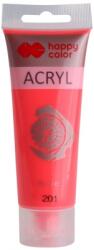 Happy Color Culoare acrilica 75ml, rosu fluo, Happy Color HA73700075-201