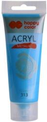 Happy Color Culoare acrilica 75 ml, albastru perlat metalic, Happy Color HA73700075-313