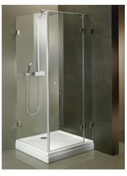 RIHO Scandic cabină de duș 97x97 cm pătrat crom luciu/sticlă transparentă GX0007402 (GX0007402)