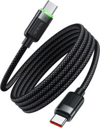 Mcdodo Cablu, USB-C la USB-C, 60W, Fast Charging, 1.2m - Mcdodo Self-Winding Series (CA-2000) - Black (ca-2000n)