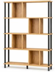  Hanah Home Bookshelf Oak Black Peka-0045 - Oak, Black