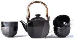 Made in Japan Tea szervírozó készlet Gunmetal 5 db
