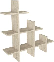  Hanah Home Wall Shelf Travertine Juke