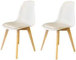 Hanah Home szék garnitúra (2 darab) fehér tölgy SND3015-2BYZ