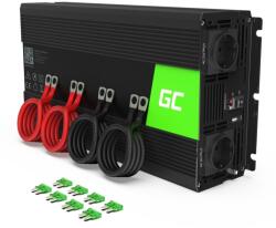Green Cell INV20 power adapter/inverter Indoor 4000 W Black