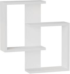  Hanah Home Fali polc Fehér Ars1-W