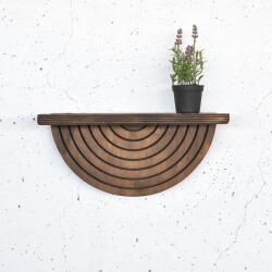  Hanah Home Dekoratív Fa Fali Polc Wooden Raf294