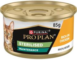 PRO PLAN Sterilised Maintenance pástétom sterilizált macskáknak csirkével 24 x 85 g