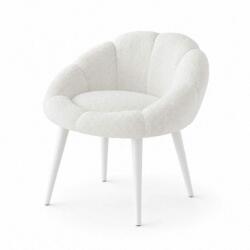  Atelier Del Sofa Papatya Füles fotel, fehér