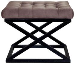  Atelier Del Sofa Puff Fekete Barna Capraz - Fekete, Barna