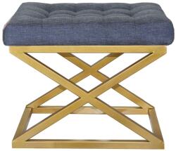  Atelier Del Sofa Puff Arany Kék Capraz - Arany
