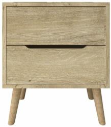 Hanah Home Nightstand Sapphire Oak Flora - Sapphire Oak