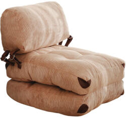  Atelier Del Sofa 1 személyes kanapéágy Camel Fold Kadife - tevebarna