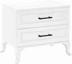 Hanah Home Éjjeliszekrény Fehér Kmd-1002-Dd-1