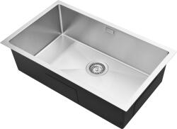 Ruvetti Stelio acél mosogató 74x44 cm acél 5001S_BS80_P (5001SBS80P)