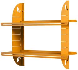  Hanah Home Dekoratív Fém Fali Polc Narancssárga Vlnt126R1028