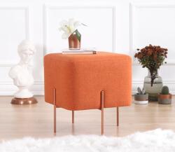  Atelier Del Sofa Pouffe Orange Copper 53 - Orange
