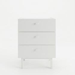  Hanah Home Nightstand White Luke - LK2-W