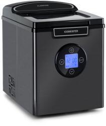 Klarstein Icemeister 2G, jégkocka készítő, 12 kg/24 h, LCD kijelző, rozsdamentes acél (ICE11-Icemeister2G-B) (ICE11-Icemeister2G-B) - electronic-star