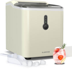 Klarstein ChillOut jégkocka készítő, 12 kg/nap, 9 jégkocka 8 perc alatt, 120 W, víztartály (TK49-ChillOut-CR) (TK49-ChillOut-CR) - electronic-star